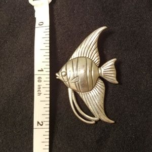 James Avery Jewelry - James Avery Retired Sterling Silver Fish Pin James Avery Jewelry - James Avery Retired Sterling Silver Fish Pin